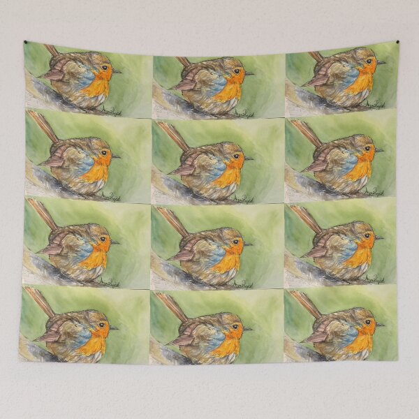Item preview, Little Robin designed and sold by AnjuPaintings.