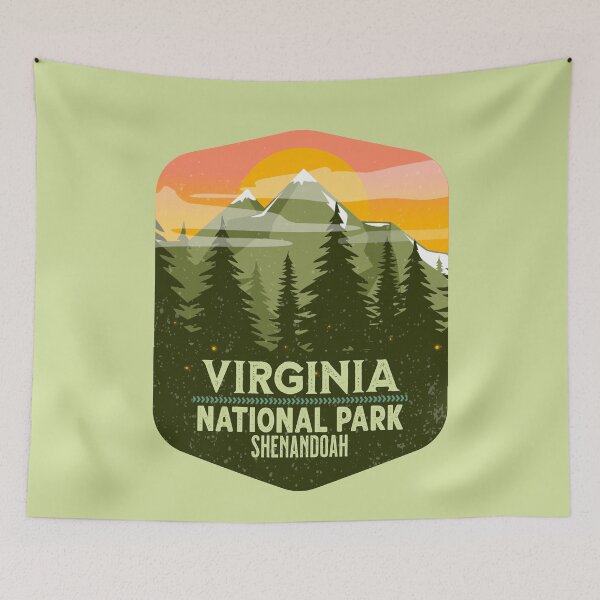 Item preview, Vintage Shenandoah National Park Virginia designed and sold by AlienBeeOutdoor.