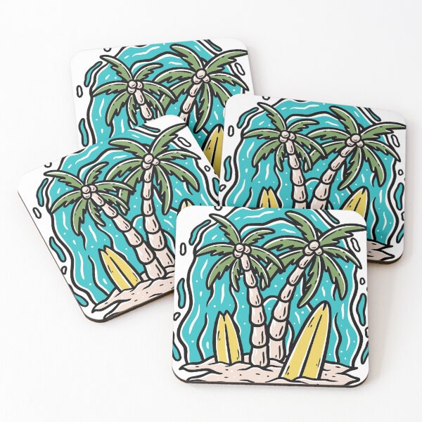 Item preview, Summer escape paradise designed and sold by rukurustudio.