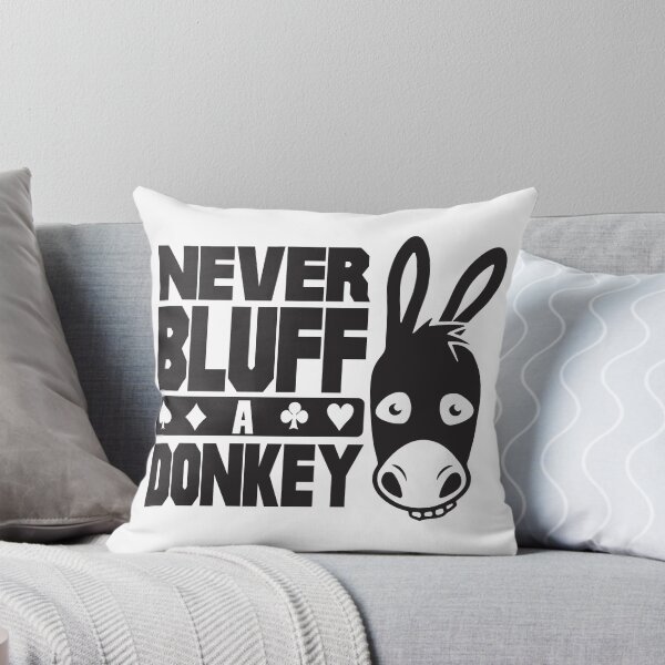 Item preview, Poker: Never bluff a donkey designed and sold by nektarinchen.