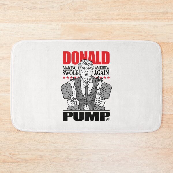 Item preview, Donald Pump Make America Swole Funny Politics designed and sold by DoritVogel.