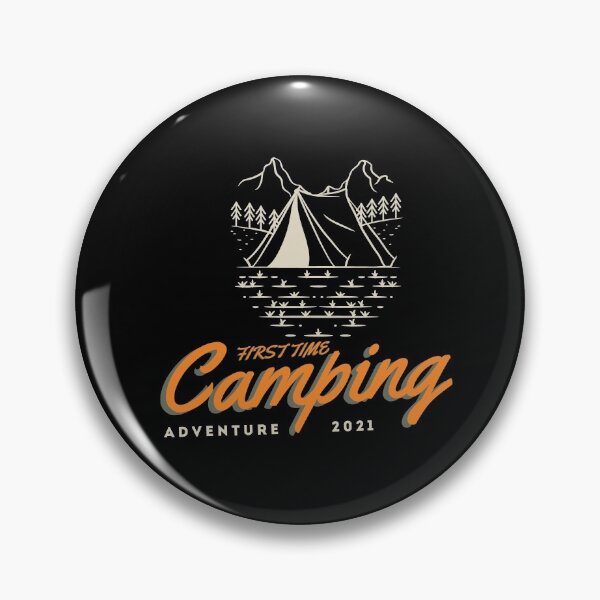 Item preview, FIRST TME CAMPING  designed and sold by thenewnormality.