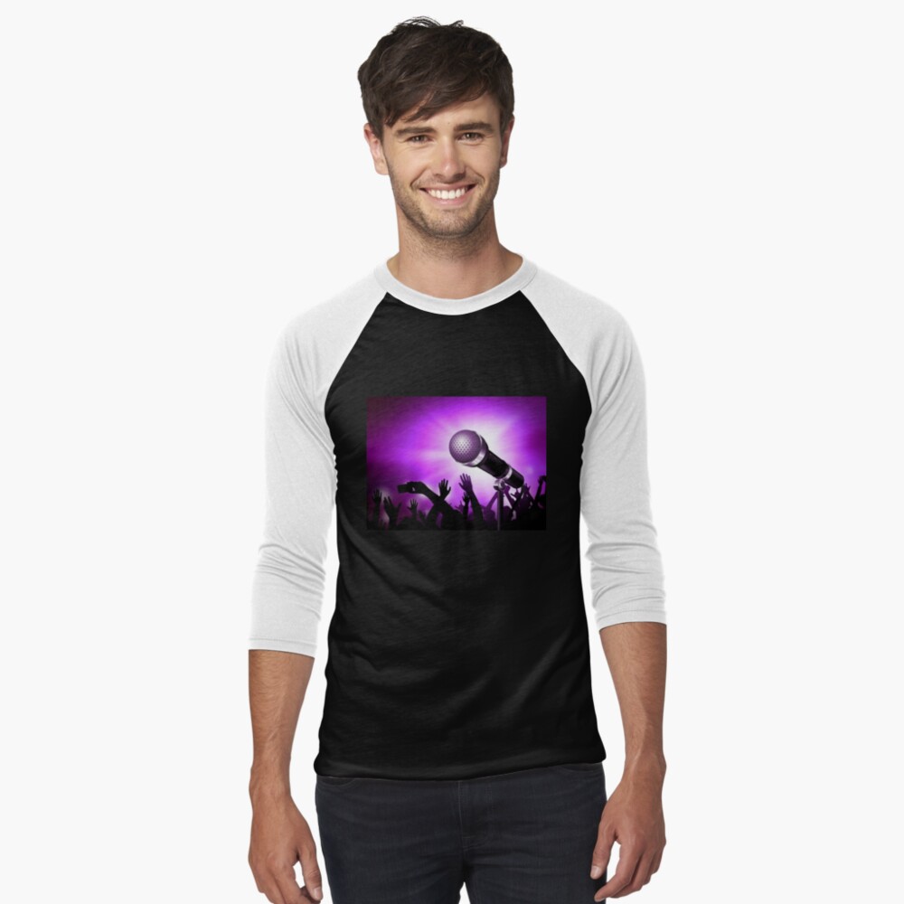 Item preview, Baseball ¾ Sleeve T-Shirt designed and sold by battlerapgear.