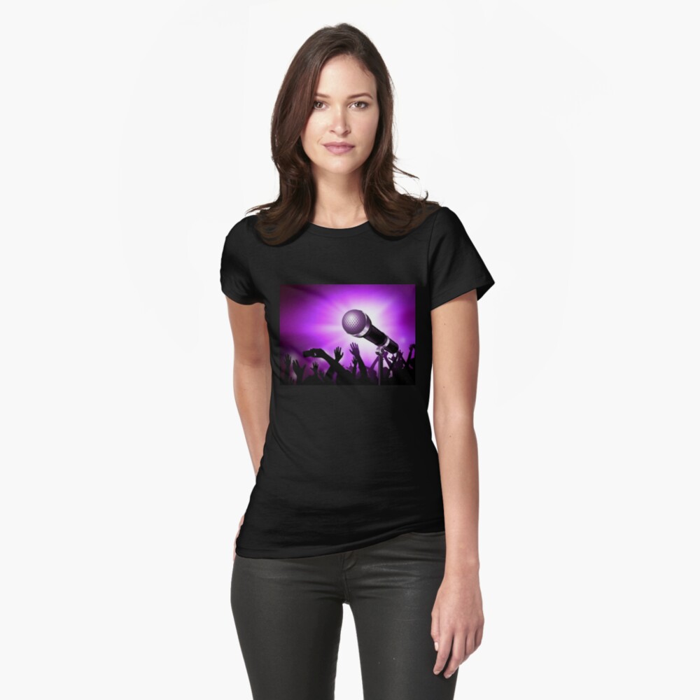 Item preview, Fitted T-Shirt designed and sold by battlerapgear.