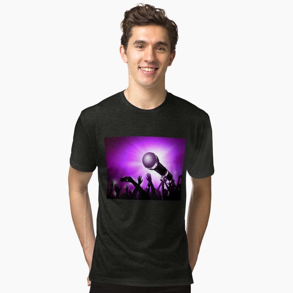 Item preview, Tri-blend T-Shirt designed and sold by battlerapgear.