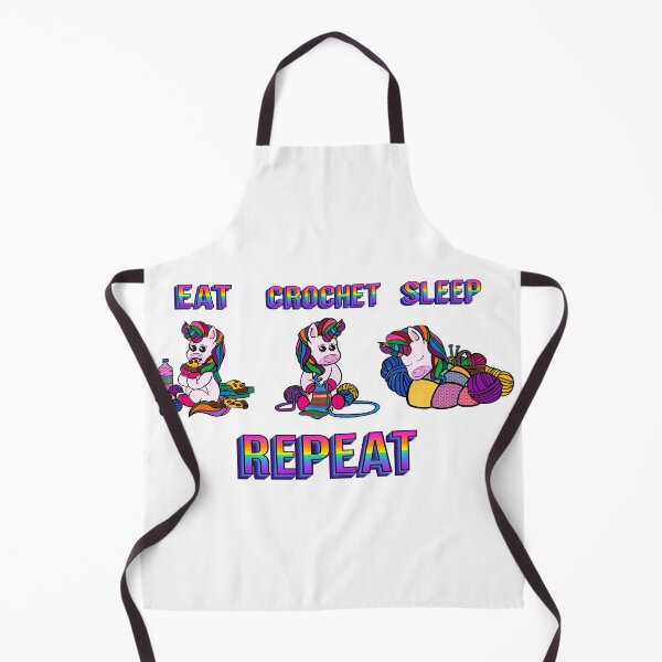 Item preview, Eat sleep crochet repeat  designed and sold by AuDHDesigns AUS .