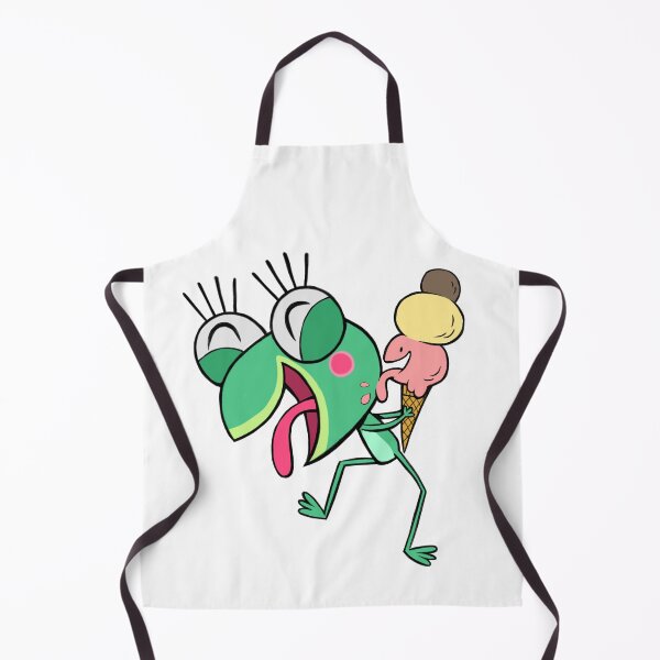 Item preview, little frog and ice cream designed and sold by Shoppy2.