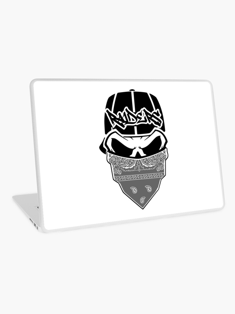 Las Vegas Raiders Skull - Bandana Sticker for Sale by Reckless-Design