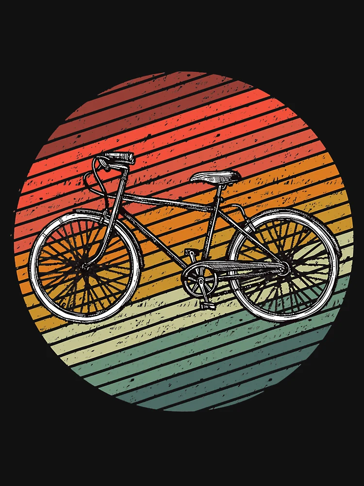 Thumbnail 6 von 6, Premium Oversized Pullover, Retro Rennrad Racer Rennrad designt und verkauft von unassertive19.