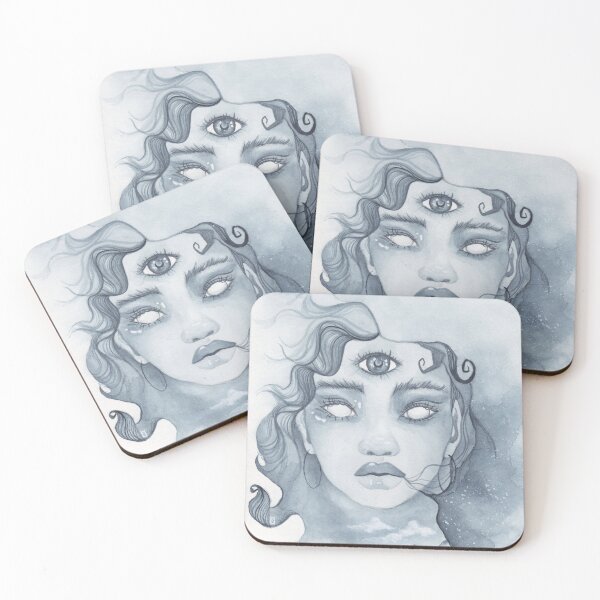 Item preview, Enlightenment - Third Eye Illustration designed and sold by Helena Satterthwaite.