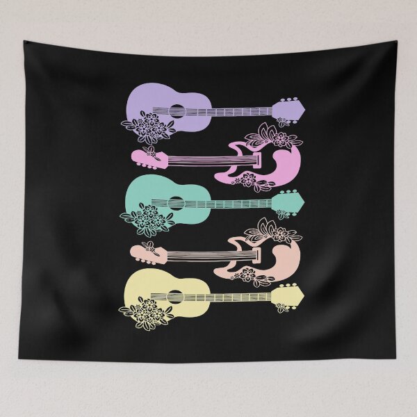 Item preview, Girl with guitar designed and sold by PrettyPittie Shop.