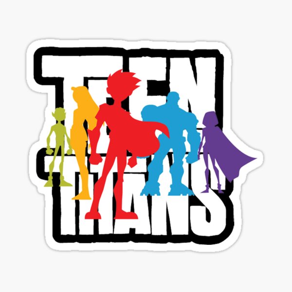 Teen Titans' Sticker for Sale by OhDannyBoy