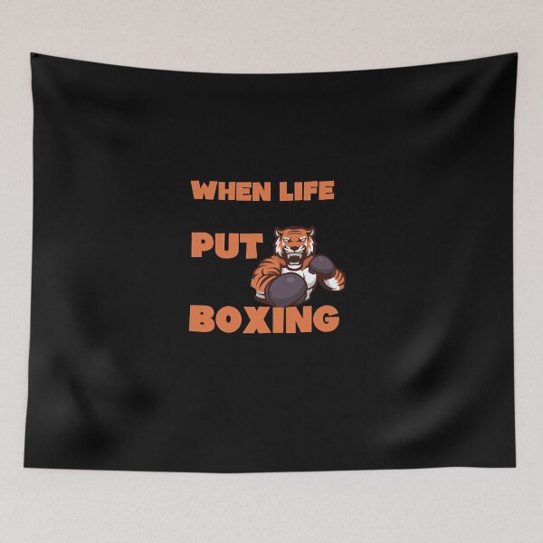 Item preview, Boxing Shirt  When Life Gets Tough Put Gloves On  designed and sold by Gardenhire12.
