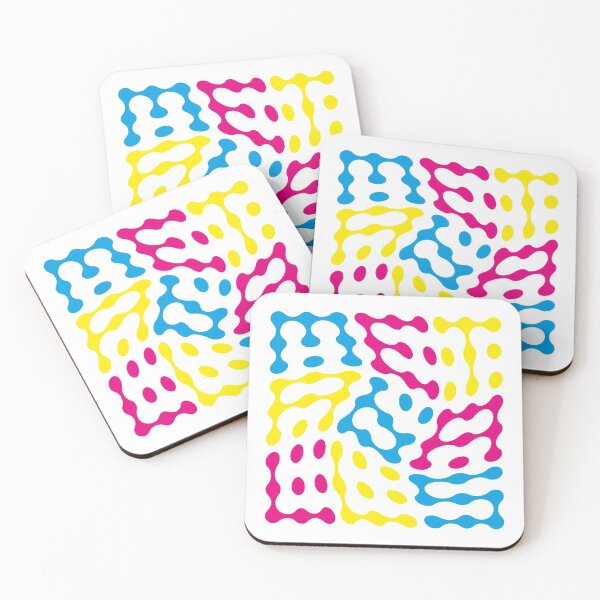 Item preview, Twisted Metaballs Typography (CMY) designed and sold by John Uttley.