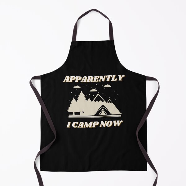 Item preview, Apparently I camp Now designed and sold by thenewnormality.