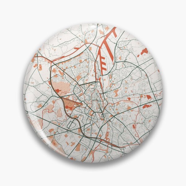 Item preview, Ghent City Map of Belgium - Bohemian designed and sold by deMAP.