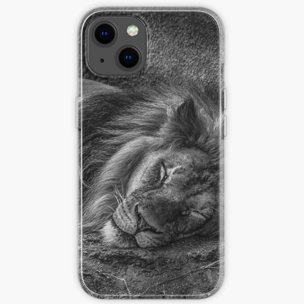 Lazy Leo iPhone Soft Case
