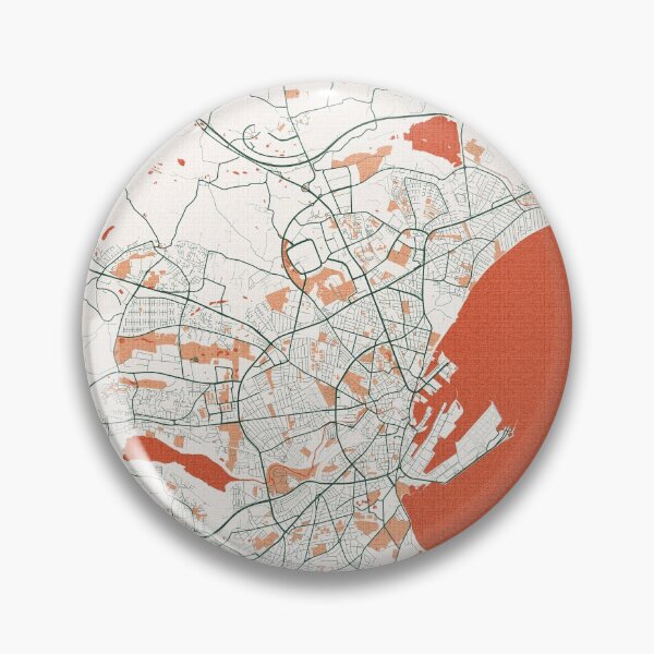 Item preview, Aarhus City Map of Denmark - Bohemian designed and sold by deMAP.