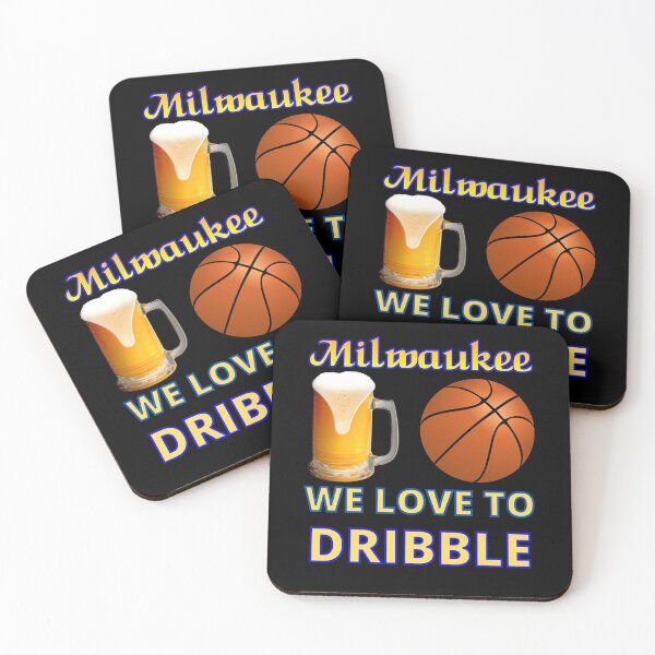 Item preview, Milwaukee We Love To Dribble designed and sold by RGRamsey.