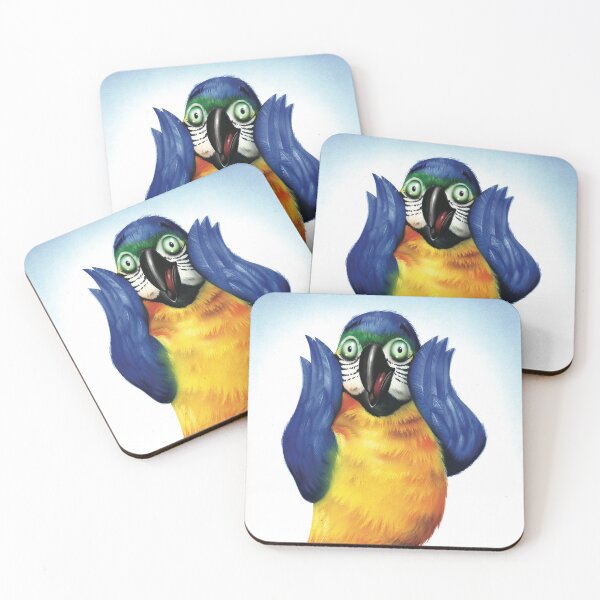 Item preview, Animal Actors - Macaw Lay Kulkin designed and sold by Bluebadger32.