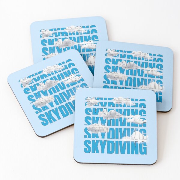 Item preview, Skydiving in the clouds designed and sold by stu-dio-art.