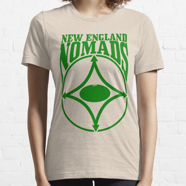 Nomads shield, full chest, green, borderless variation Essential T-Shirt