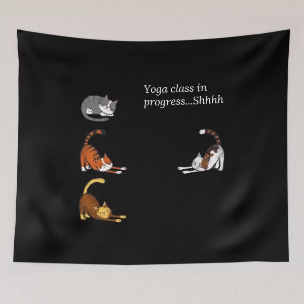 Item preview, Funny Cat Yoga class designed and sold by ClickATee Store .
