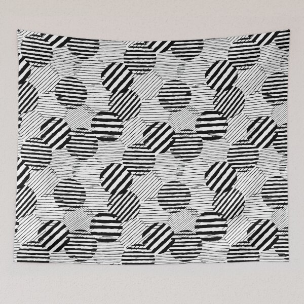 Item preview, Black and White Polka dot, Black and White Polka dot Pattern, Black and White Polka dot Design, Polka Dot designed and sold by graphic-genie.