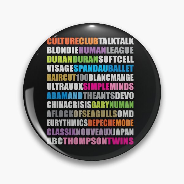 Item preview, 80s new wave music black  designed and sold by ArnoldKaufmann.