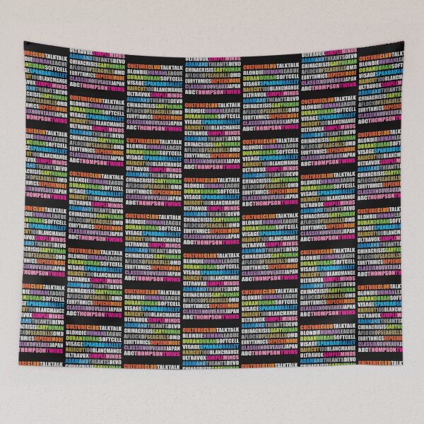 Item preview, 80s new wave music black  designed and sold by ArnoldKaufmann.