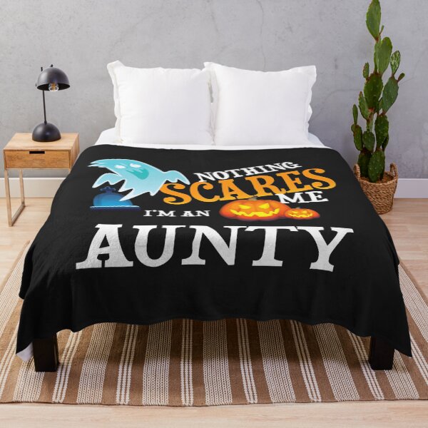 Item preview, Funny Nothing Scares Aunty Halloween Ghost designed and sold by WesleyCole.