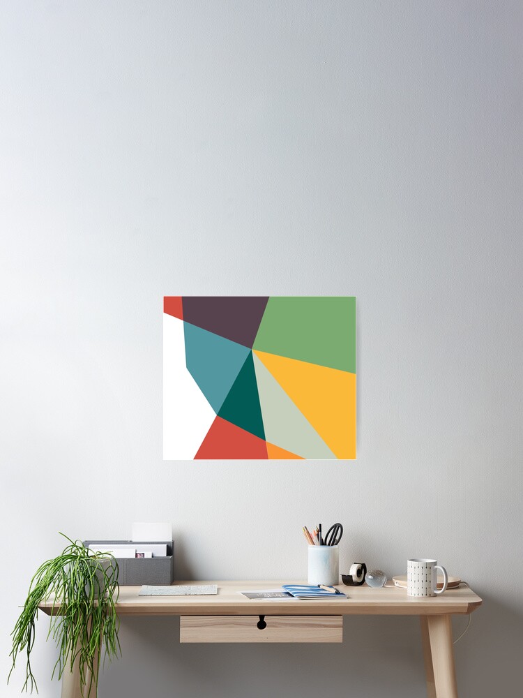 Thumbnail 2 of 3, Poster, Geometric pattern designed and sold by Kobono90.