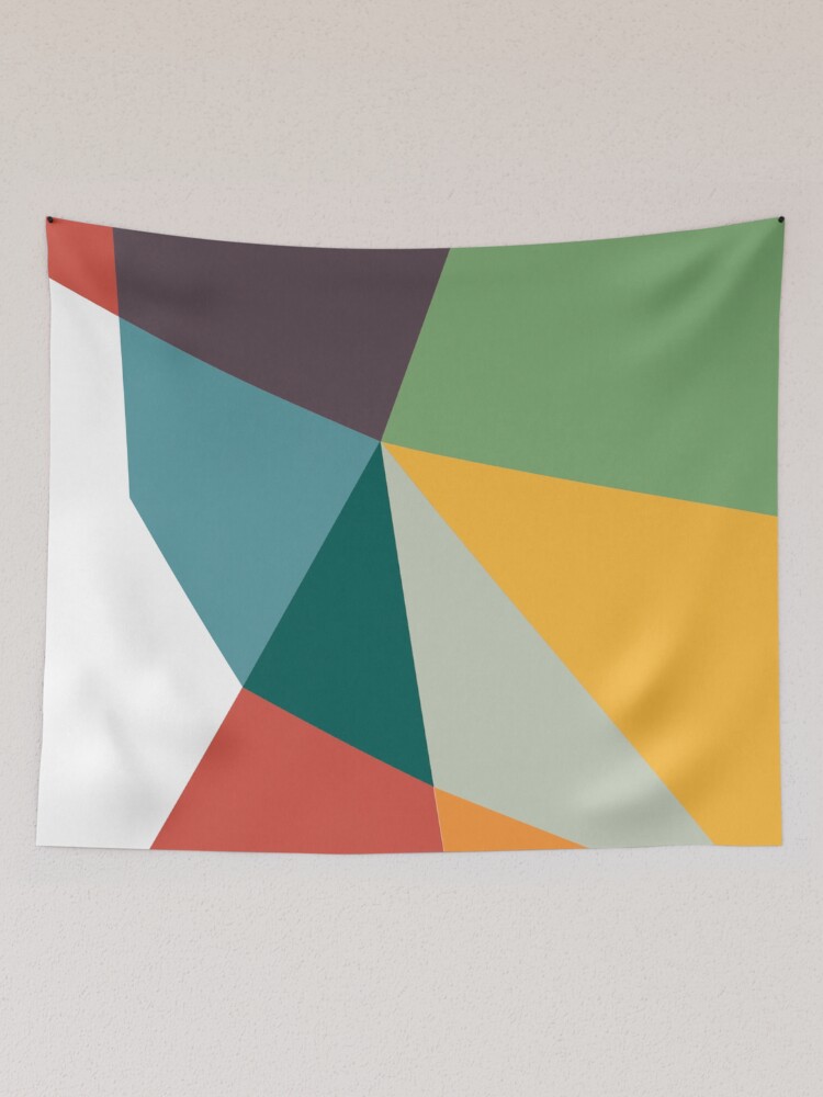 Thumbnail 2 of 3, Tapestry, Geometric pattern designed and sold by Kobono90.