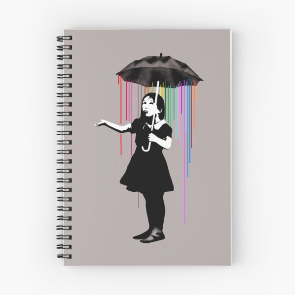 Item preview, Banksy Girl With Umbrella T-Shirt designed and sold by soulmate1351.