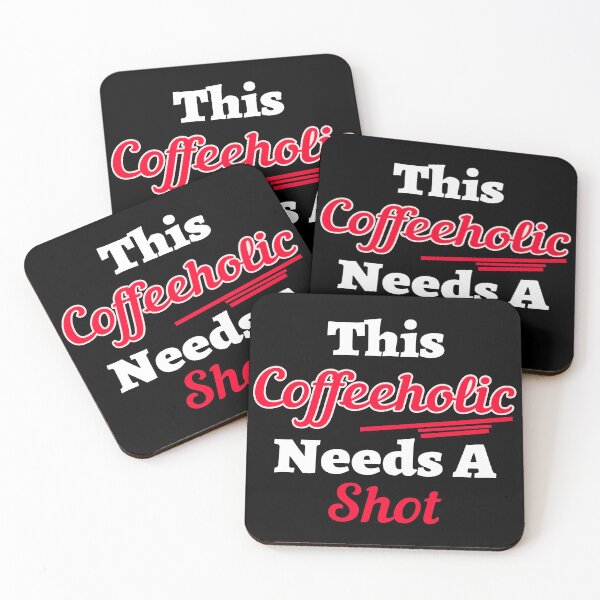 Item preview, This Coffeeholic Needs A Shot Funny Vaccine Humor designed and sold by Color-Sparkle.