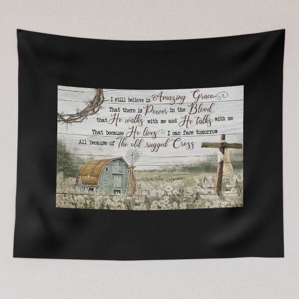Item preview, Amazing Grace With Jesus - Amazing Grace Barn Farm - I Still Believe In Amazing Grace   designed and sold by Susanspy007.