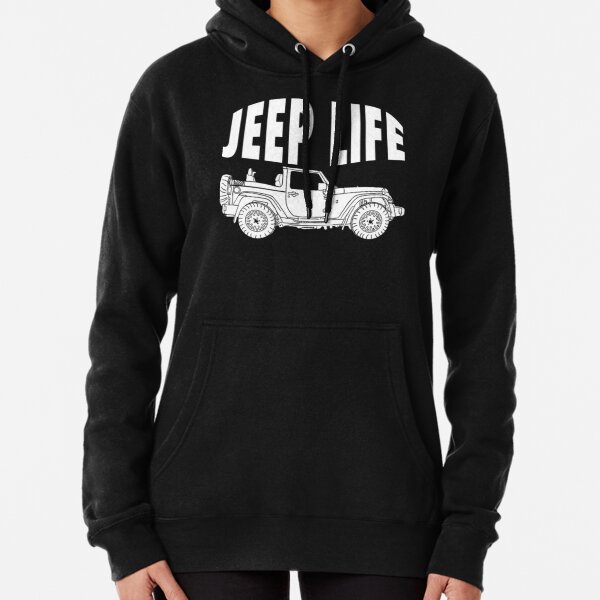 Jeep life hoodie Clearance
