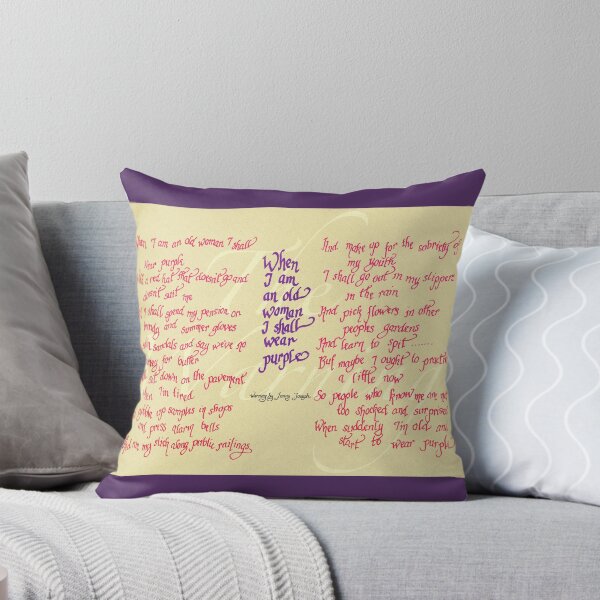 Item preview, The Warning - When I am an old woman I shall wear purple designed and sold by cdwork.