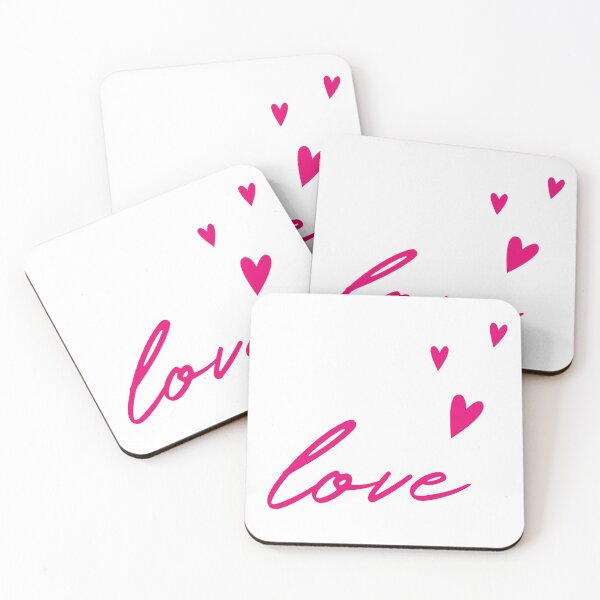 Item preview, Pink Love Lettering with Hearts  designed and sold by stxaris.