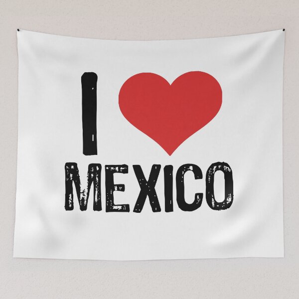 Item preview, I Love Mexico designed and sold by The "I Love Everything" Shop.
