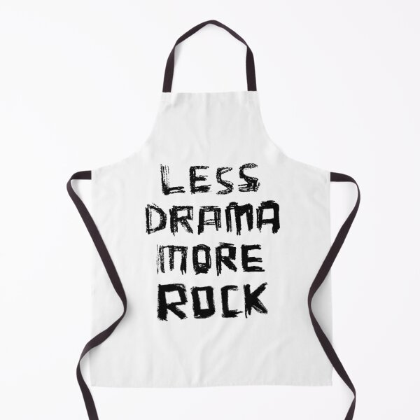 Item preview, Less Drama More Rock for Rock Music Lover designed and sold by badlydrawnbabe.