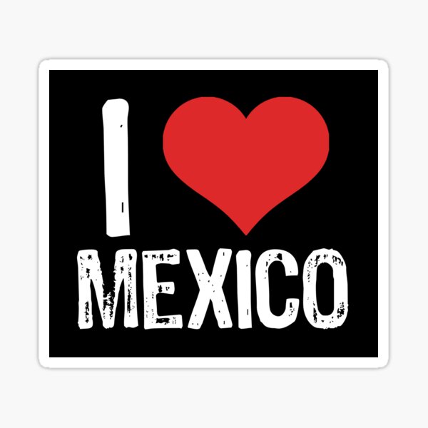 Item preview, I Love Mexico designed and sold by The "I Love Everything" Shop.