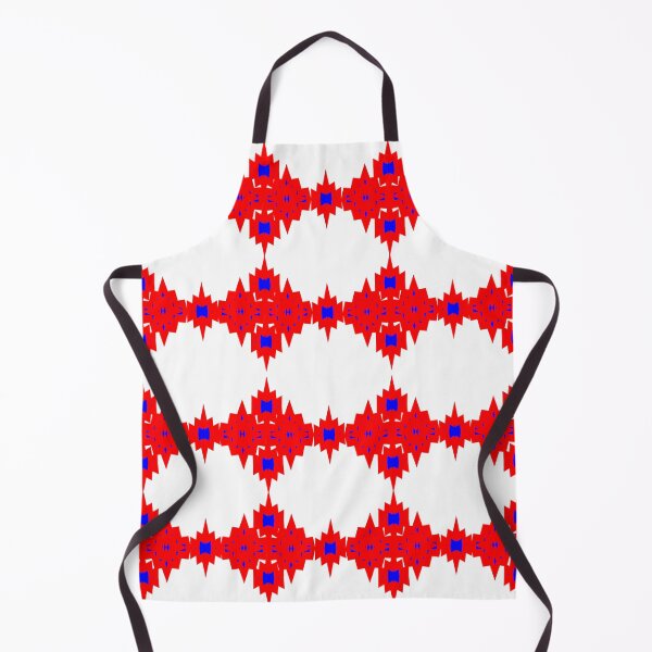Item preview, Red hot and bright of blue in an ethnic pattern style. designed and sold by Trianglegreen.
