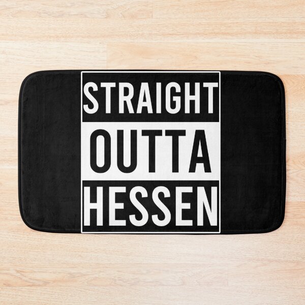 Item preview, Straight Outta Hessen designed and sold by Color-Sparkle.