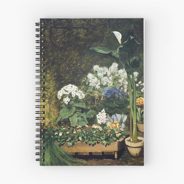 Item preview, Flowers in Greenhouse - Pierre-Auguste Renoir - 1864 designed and sold by TemporaryArt.