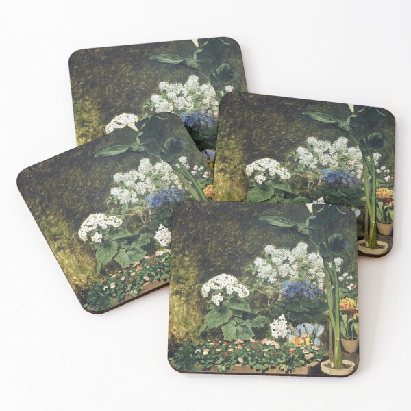 Item preview, Flowers in Greenhouse - Pierre-Auguste Renoir - 1864 designed and sold by TemporaryArt.