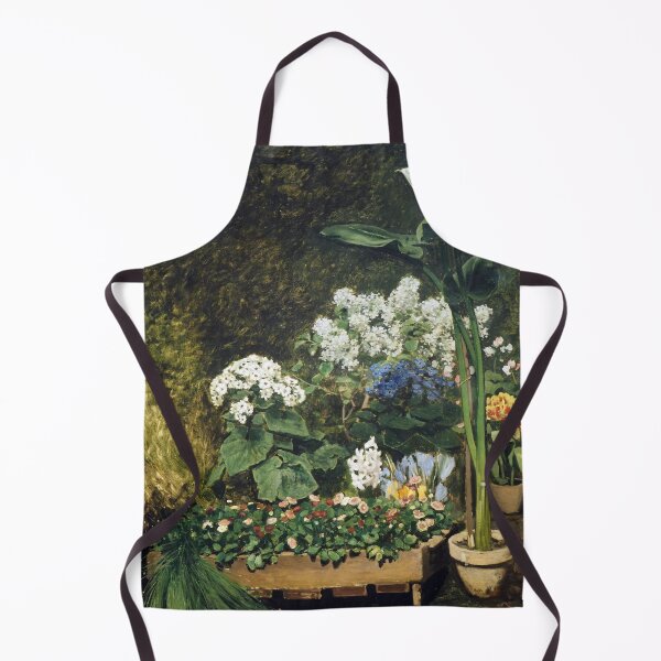 Item preview, Flowers in Greenhouse - Pierre-Auguste Renoir - 1864 designed and sold by TemporaryArt.