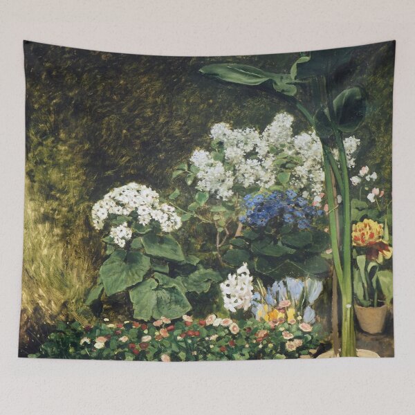 Item preview, Flowers in Greenhouse - Pierre-Auguste Renoir - 1864 designed and sold by TemporaryArt.