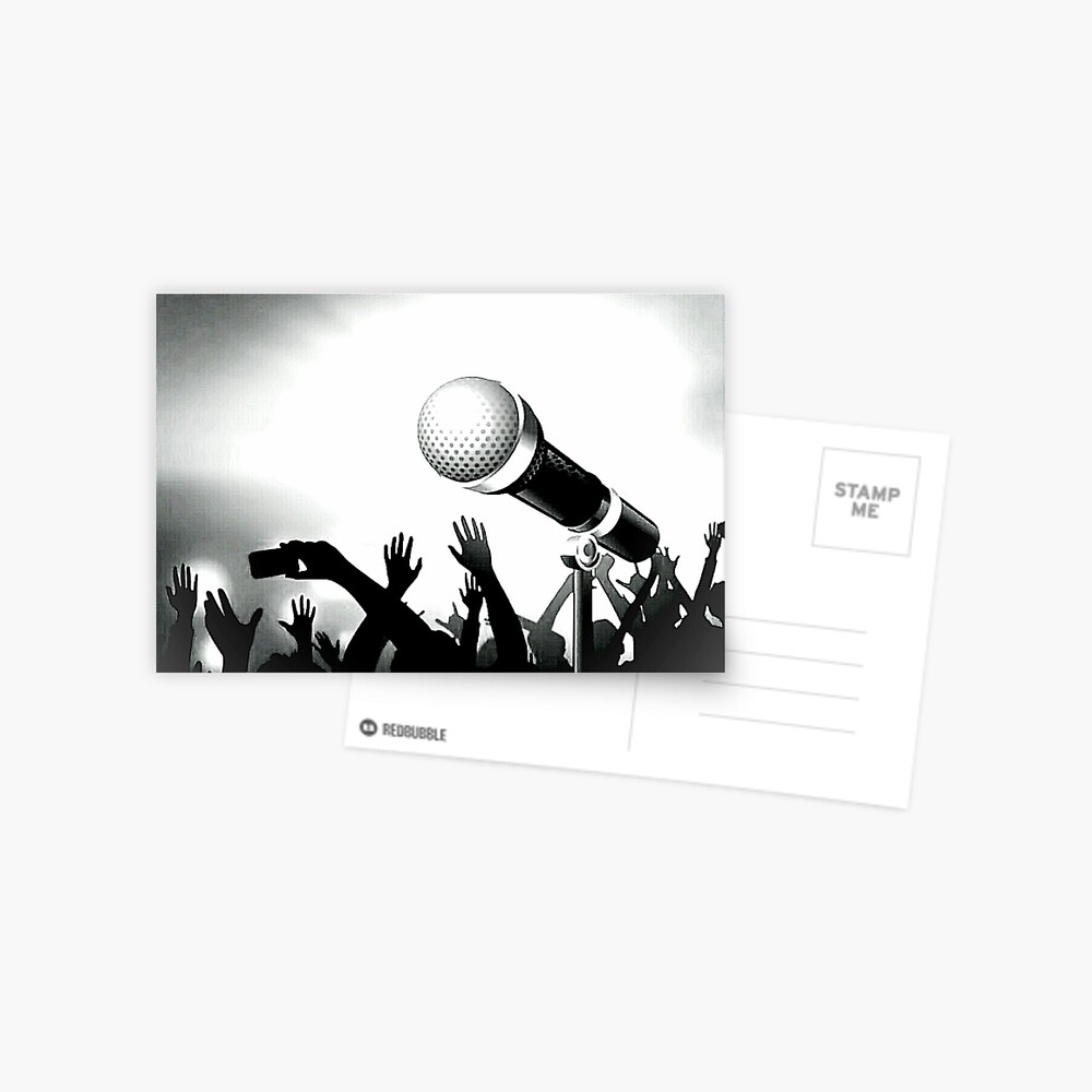 Item preview, Postcard designed and sold by battlerapgear.