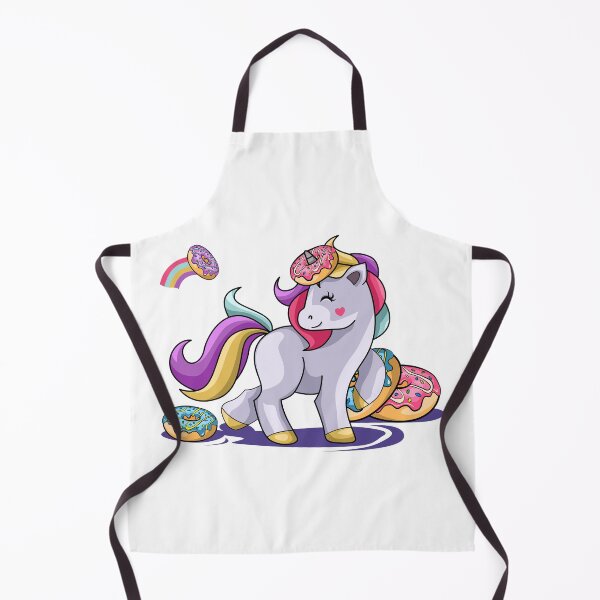 Item preview, CUTE UNICORN EAT DONUTS designed and sold by rindesign.